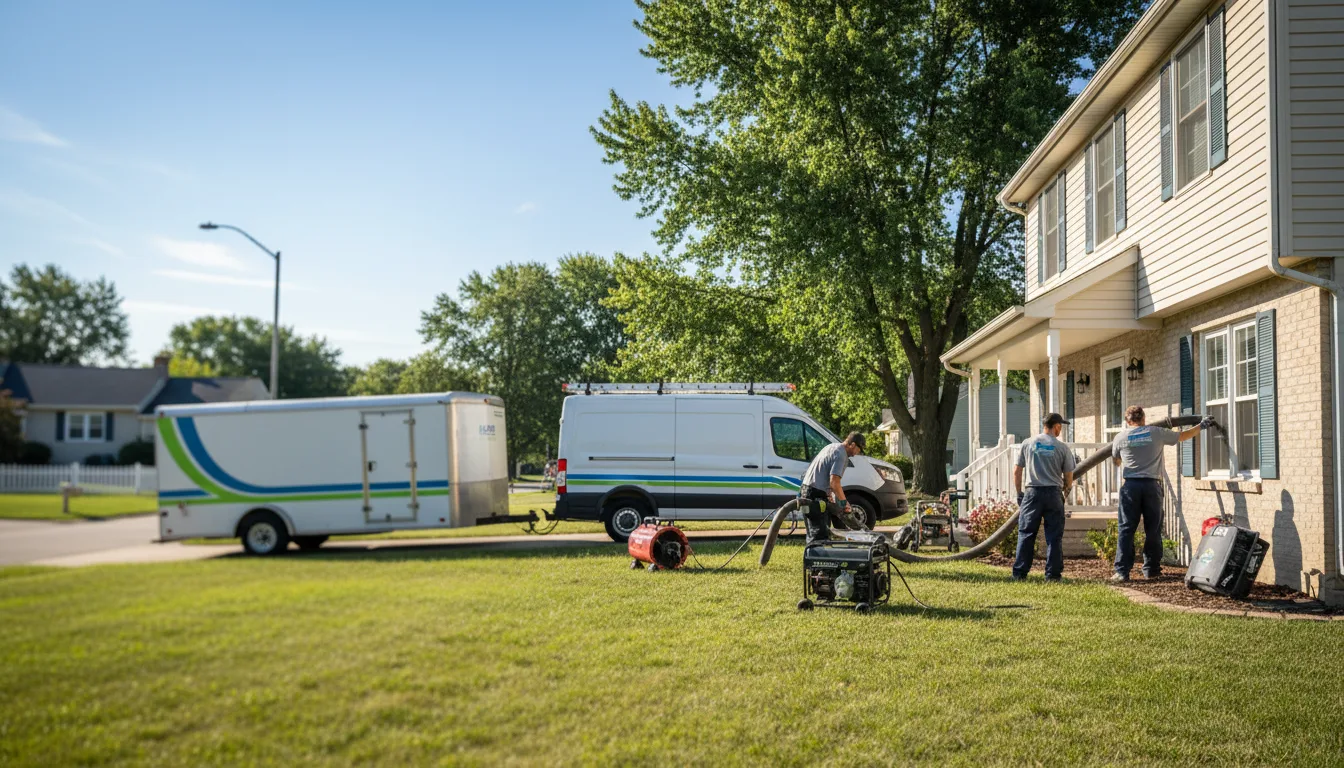 Flooded Basement Restoration And Cleanup With Repair in Joliet, MT near me